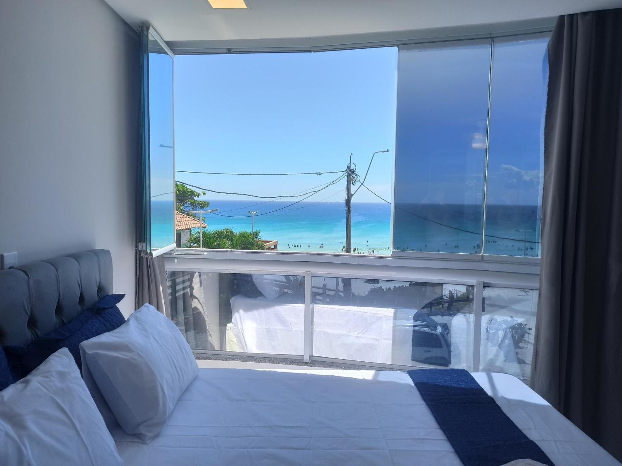 شقة Lofts Moria Vista Mar Com Por Do Sol أرايال دو كابو المظهر الخارجي الصورة